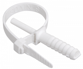 Фотография товара 'IEK Хомут дюбельный ХД 7х150 белый (50шт/упак)'