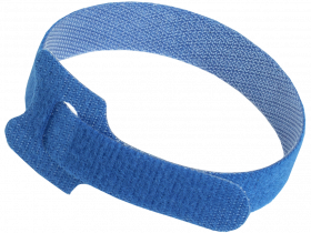 Фотография товара 'IEK Хомут-липучка ХКл 14х210мм синий (100шт)'