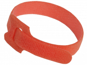 Фотография товара 'IEK Хомут-липучка ХКл 14х310мм красный (100шт)'