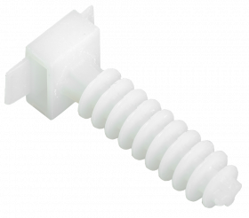 Фотография товара 'IEK База дюбельная БД 35х10мм под хомут белая (100 шт)'