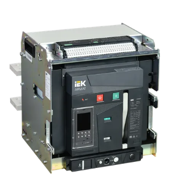 Фотография товара 'IEK ARMAT Воздушный автоматический выключатель выдвижного исполнения 3P F 100кА AR-ACB-3VF-100-4000A-TDCF'