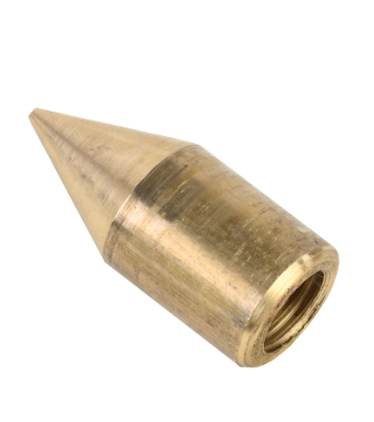 Фотография товара 'IEK Наконечник заземления d=16мм латунь ZNZ10-40-016'