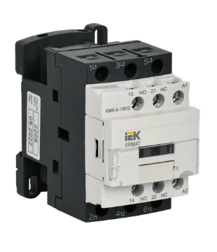 Фотография товара 'IEK ARMAT Контактор КМИ-А-10912 LC1D 9А 36В/АС3 1НО/1НЗ AR-ACC-11-009-036-11'