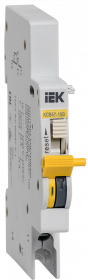 Фотография товара 'IEK Контакт состояния КСВ47-150 на DIN-рейку для ВА47-150 , MVA50D-AK-1'