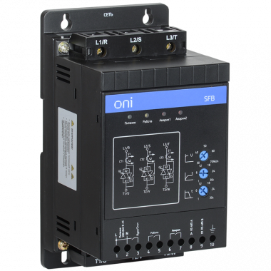 Фотография товара 'IEK SFB-33-D55-A-11 УПП SFB 3Ф 380В 5,5кВт 11A Uупр 110-220В Modbus с выкл. ONI'
