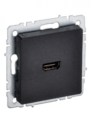 Фотография товара 'IEK BRITE Розетка HDMI РHDMI-0-БрЧ черный BR-H10-K02'