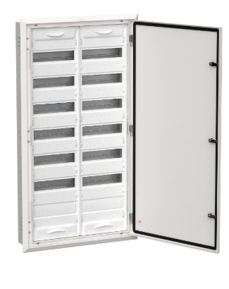 Фотография товара 'IEK TITAN 5 Корпус металлический ЩРв-168 (2х84) 1130х625х130мм IP31 белый (одна дверь) TI5-50-V-2X084-31'