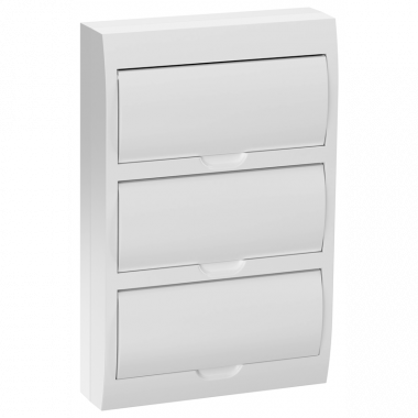 Фотография товара 'IEK MKP13-N-36-41-K01-G Корпус пластиковый ЩРН-П-36 бел. дверь IP41'