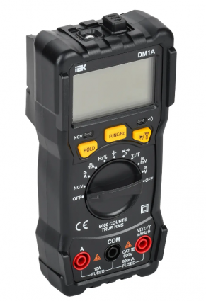 Фотография товара 'IEK ARMA2L 5 Мультиметр цифровой DM1A A2L5-DM11-01'