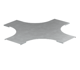 Фотография товара 'IEK Крышка крестовины лестничной LESTA основание 500мм R300 HDZ CKR04D-4-500-10-HDZ'