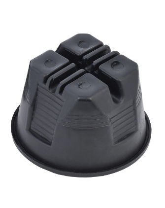 Фотография товара 'IEK Держатель проводника круглого 8мм для плоской кровли пластик ZDP80-60-6-08'