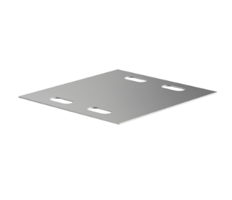 Фотография товара 'IEK Накладка на основание лотка 80мм CLP1S-PSOL-080'