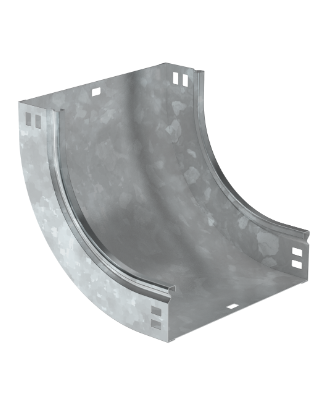 Фотография товара 'IEK ESCA Поворот плавный 90град тип В10 50х300мм HDZ CPV51-0-90-050-300-HDZ'