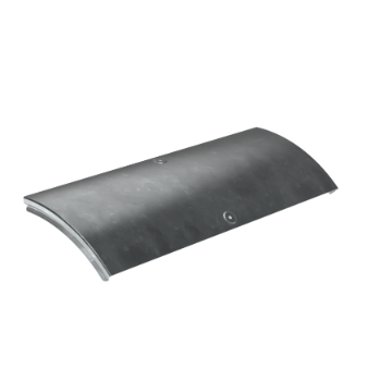 Фотография товара 'IEK Крышка поворота плавного 45град вертикального внешнего (тип В20) ESCA 600мм HDZ CPV41D-0-45-600-08-HDZ'