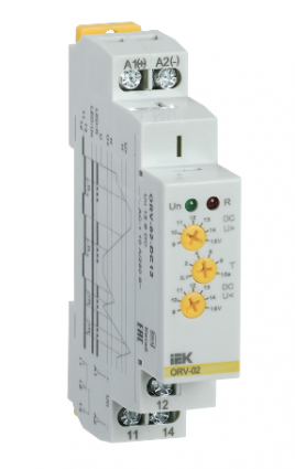 Фотография товара 'IEK Реле контроля напряжения ORV однофазное 12В DC ORV-02-DC12'