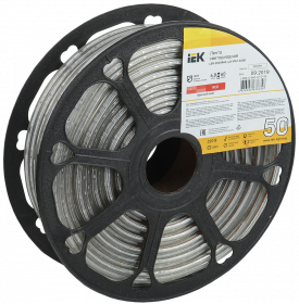 Фотография товара 'IEK Лента LED LSR-2835R60-4,8-IP67-220В, LSR3-6-060-67-0-50'