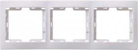 Фотография товара 'IEK Рамка 3-местная вертикальная РВ-3-КБ КВАРТА, EMK31-K01-DM'