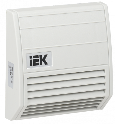 Фотография товара 'IEK Фильтр с защитным кожухом 97х97мм для вентилятора 21 м3/час, YCE-EF-021-55'
