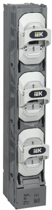 Фотография товара 'IEK Предохранитель-выключатель-разъединитель ПВР-1 вертикальный 400А 185мм с пофазным отключением c V-образными коннекторами, SPR20-3-1-400-185-100-V'