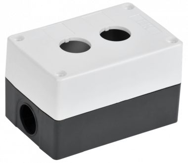 Фотография товара 'IEK BKP10-2-K01-R Корпус КП102-Р для кнопок 2 места'