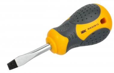 Фотография товара 'IEK ARMA2L 3 Отвертка SL6,0х38 K1 A2L3-SC10-K1-SL-60-038'