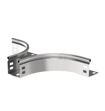 Фотография товара 'IEK ESCA Отвод Т-образный плавный тип Г01 80х100мм COT01-0-080-100'