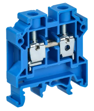 Фотография товара 'IEK Колодка клеммная CTS 10мм2 синяя YCT10-00-K07-010'
