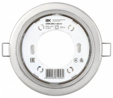 Фотография товара 'IEK LUVB0-GX53-1-K23-10 Светильник 4114 встр. под лампу GX53'