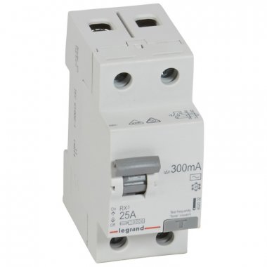 Фотография товара 'IEK 402032 RX3 ВДТ 300МА 25А 2П AC'