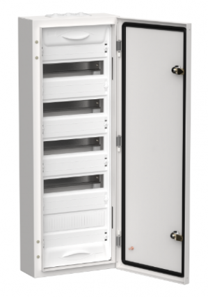 Фотография товара 'IEK TITAN 5 Корпус металлический ЩРн-60 (1х60) 835х310х140мм IP54 белый (одна дверь) TI5-50-N-060-54'