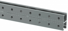 Фотография товара 'IEK STRUT-профиль перфорированный двойной 41х41х700-1,5 HDZ, CLM50D-PSD-41-41-07-1-HDZ'