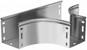 Фотография товара 'IEK Разветвитель Т-образный плавный (тип Г01) ESCA 100х100мм, CRT01-0-100-100'
