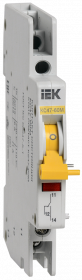 Фотография товара 'IEK Контакт состояния КС47-60М на DIN-рейку для ВА47-60M, MVA31D-KS-1'