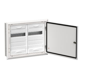 Фотография товара 'IEK TITAN 5 Корпус металлический ЩРв-48 (2х24) 505х625х130мм IP31 белый (одна дверь) TI5-50-V-2X024-31'