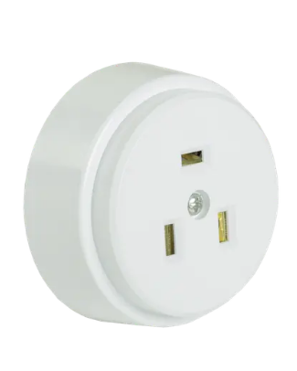 Фотография товара 'IEK Розетка разборная для открытой установки для плиты РПпл10-01-Ст с заземляющим контактом 32А ERP10-32-01-K01'