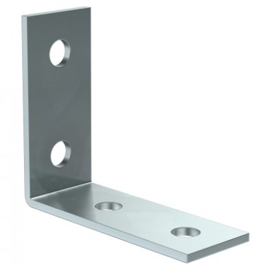 Фотография товара 'IEK Уголок крепежный двойной для STRUT-профиля HDZ, CLM50D-UDS-107-40-HDZ'