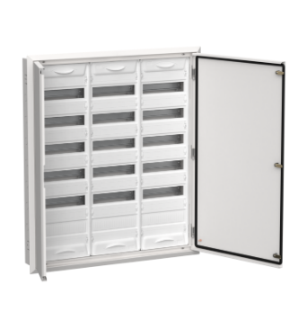 Фотография товара 'IEK TITAN 5 Корпус металлический ЩРв-216 (3х72) 1005х885х130мм IP31 белый (две двери) TI5-50-V-3X072-31'