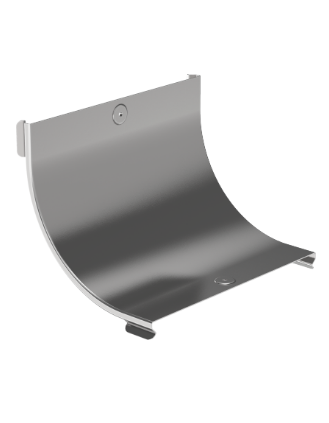 Фотография товара 'IEK Крышка поворота плавного 90град вертикального внутреннего (тип В10) ESCA 150мм CPV51D-0-90-150-08'