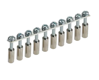 Фотография товара 'IEK Перемычка в сборе для колодки клеммной CTS 6мм2 10PIN YCT10-00-K03-006-A-10P'