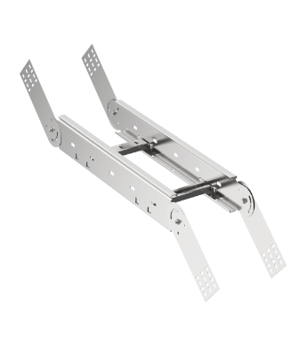 Фотография товара 'IEK Поворот вертикальный шарнирный лестничный LESTA 55х200мм CPV06-4-55-200'