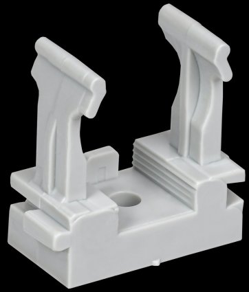 Фотография товара 'IEK ET-TA10D-CFM-025-K41-100 ELASTA Держатель для гофр. труб под монт. пистол. CFM25'