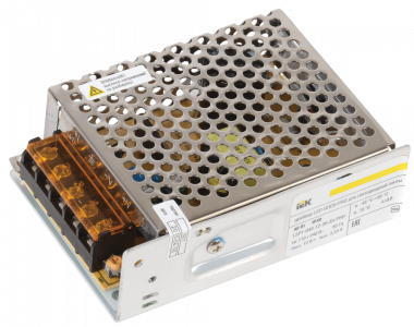 Фотография товара 'IEK Драйвер LED ИПСН-PRO 40Вт 12 В блок - клеммы IP20, LSP1-040-12-20-33-PRO'