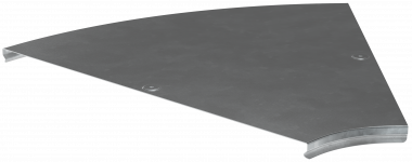 Фотография товара 'IEK Крышка поворота плавного 45град (тип Г01) ESCA 600мм HDZ, CPG01D-0-45-600-08-HDZ'