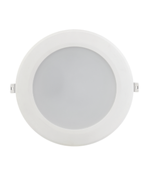 Фотография товара 'IEK Светильник светодиодный ДВО 1717 белый круг 24Вт 4000К IP40 LDVO0-1717-24-4000-K01'