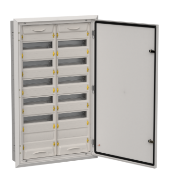 Фотография товара 'IEK TITAN 5 Корпус металлический ЩРв-144 (2х72) 1005х625х130мм IP31 серый (одна дверь) TI5-50-V-2X072-31-7035'