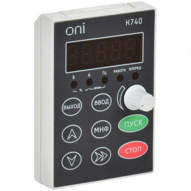 Фотография товара 'IEK EC-K740-LCD2 Пульт LCD типоразмер 2 ONI'