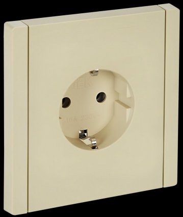 Фотография товара 'IEK FP-R11-16-K10 FORTE&PIANO Роз. с з/к без з/ш в/к 16А FP416'