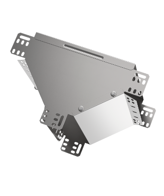 Фотография товара 'IEK Ответвитель Т-образный вертикальный вниз 50х400 HDZ CLM50D-OVN-050-400-HDZ'