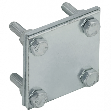 Фотография товара 'IEK ZCC68-14-1-30 Зажим крестообразный с раз. пол.-пол. 30мм'