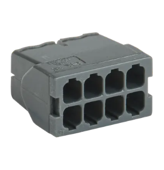 Фотография товара 'IEK Строительно-монтажная клемма СМК 772-248 компактная с пастой (4шт/упак) UKZ31-248-004'